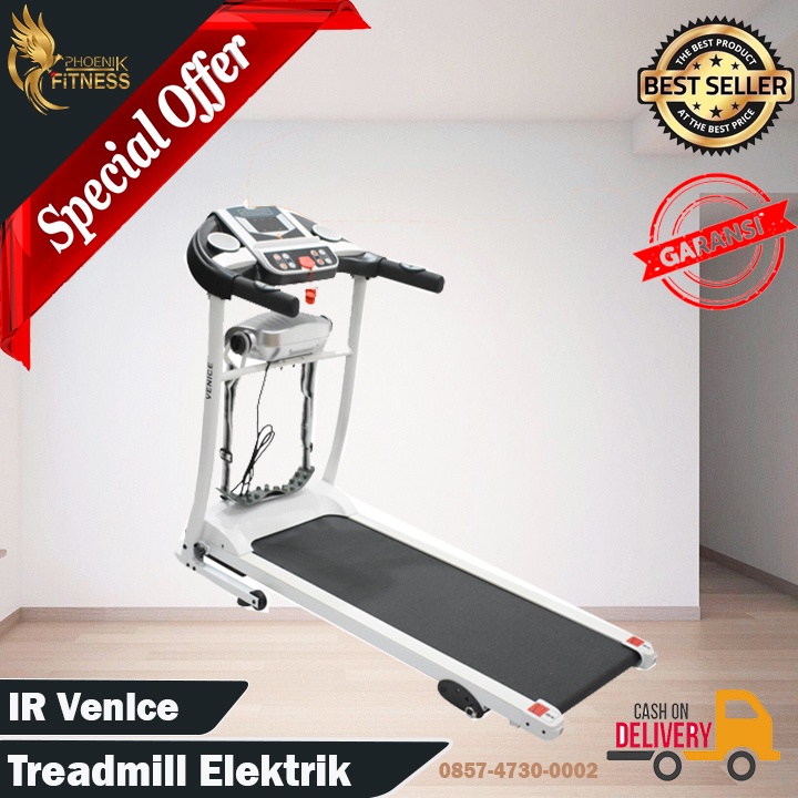 Alat Fitness Rumahan Treadmill Elektrik iReborn Original Venice M8 MTRD