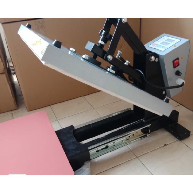 Mesin press Kaos sliding 38x38