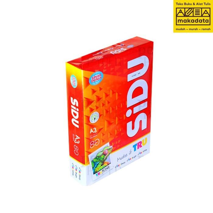 

Kertas Hvs | Print | Fotocopy Sidu A3 80 Gram (1 Rim)