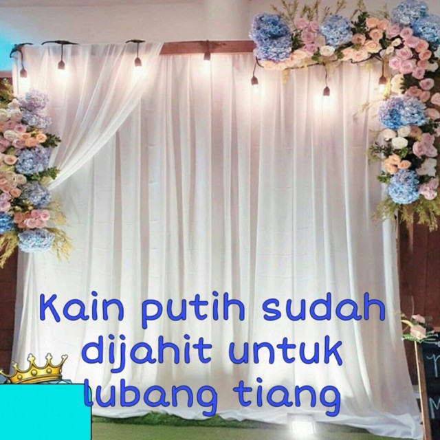 Kain Dekorasi Lamaran/ Backrop Lamaran/ Wedding/ Dekor Lamaran/ Kain Dekorasi Lamaran/ Kain Dekorasi