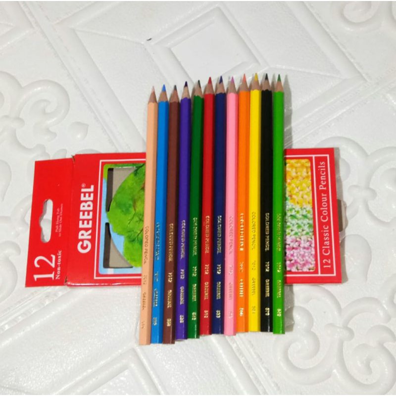

Pensil Gambar GEEEBEL 12 Warna Classic