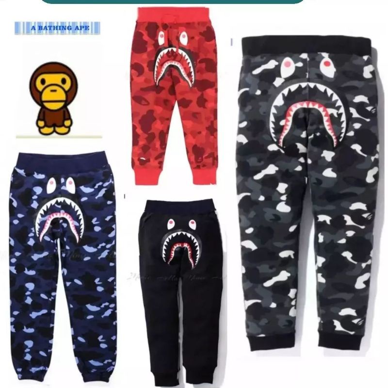 celana jogger bape