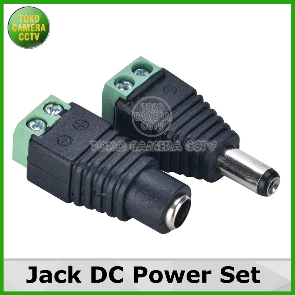 Konektor Power 1 Set / Jack Power Sepasang
