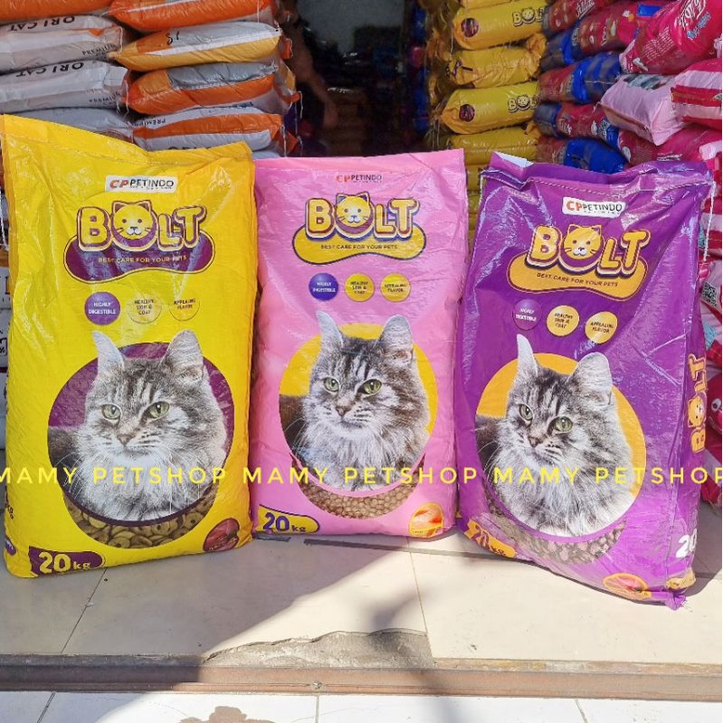 BOLT 20 KG PAKAN KUCING