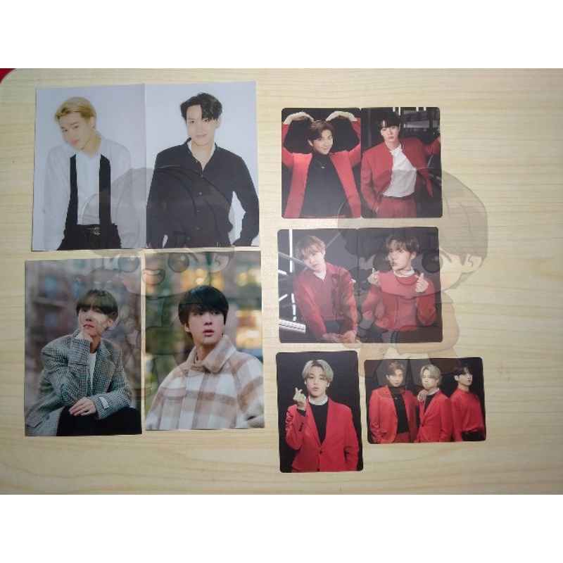 MINI PHOTOCARD MOTS ONE NYEL WINTER PACKAGE NAMJOON SUGA JIN JHOPE JIMIN TAEHYUNG JUNGKOOK BTS
