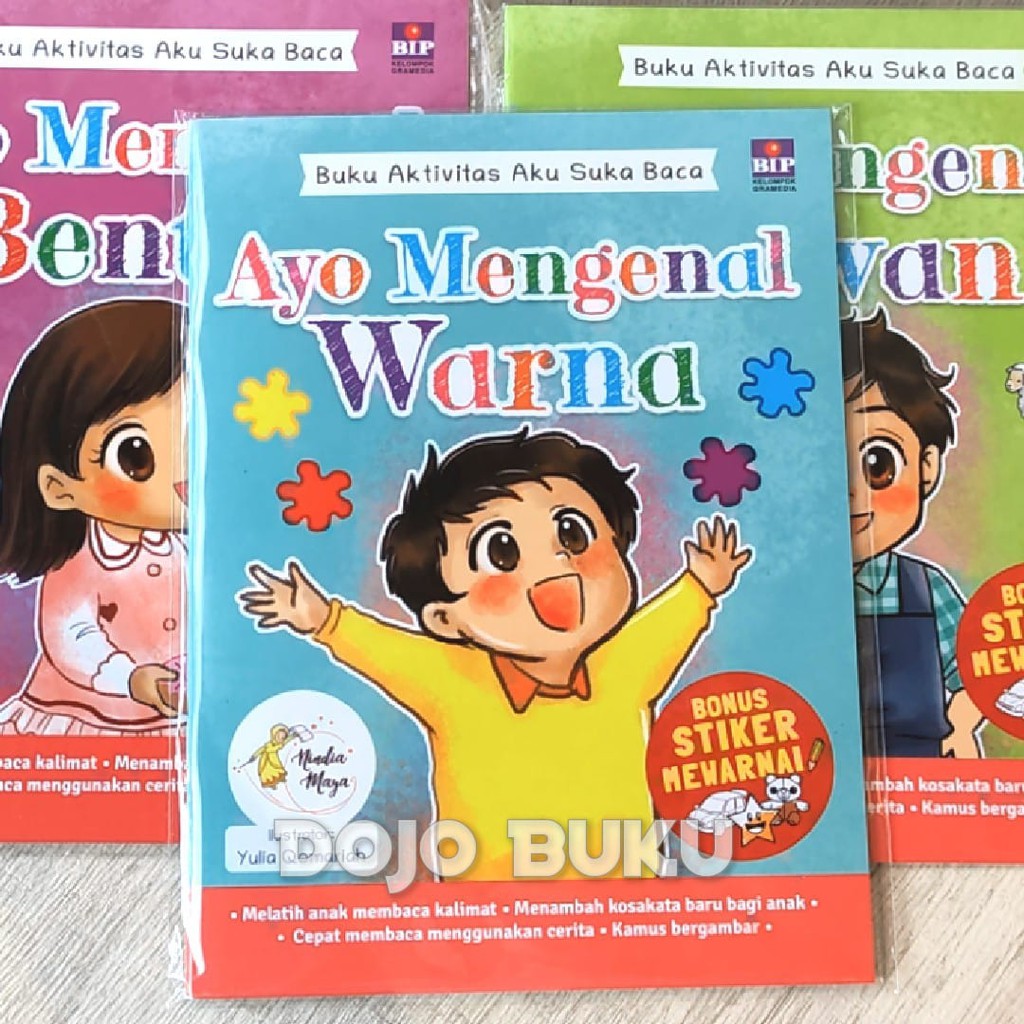 Seri Buku Aktivitas Aku Suka Baca by Nindia Maya