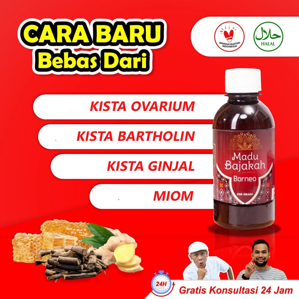

[100% Original] Madu Penghancur Kista - Madu Bajakah Borneo - Kista Ovarium, Kista Bartholin, Kista Ganglion, Kista rahim & Semua Jenis Kista Lainnya
