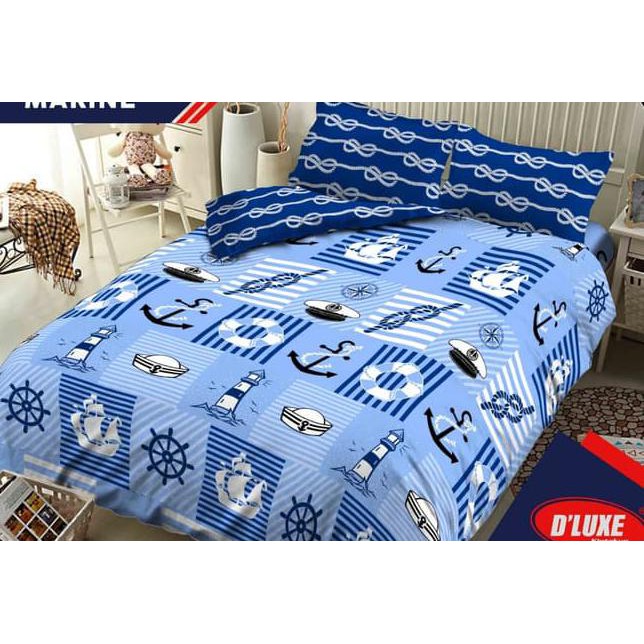 Sprei Kintakun D'Luxe 180 X 200 Marine ( King Size )