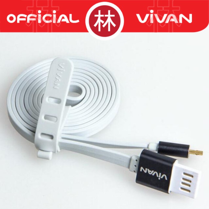 Vivan XM100 Data Cable Micro USB 2A 1m