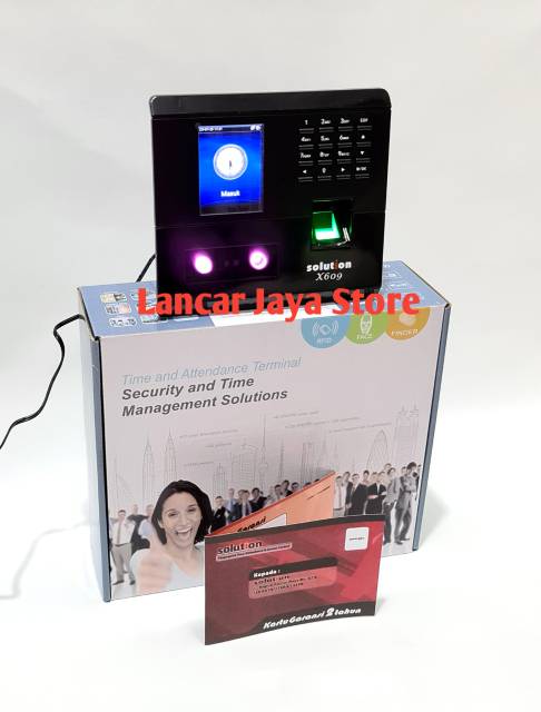 Mesin Finger Print Solution X609 Finger Print Solution X609 Mesin Absensi Solution X609 New