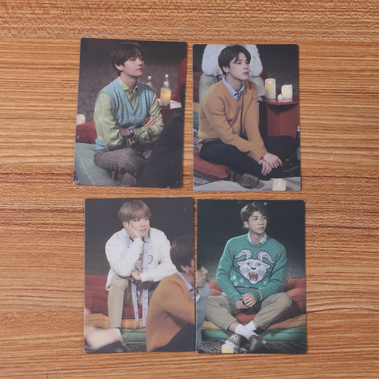 10pcs Kartu Lomo Foto kpop Bts Ukuran Kecil