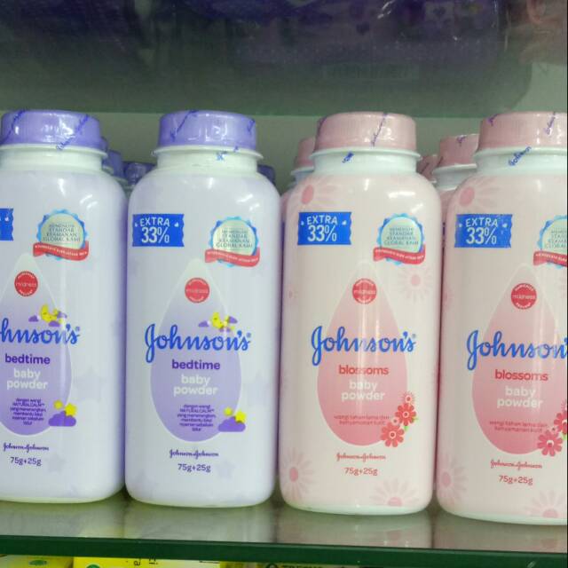 Jual Johnsons baby powder 75+25g | Shopee Indonesia