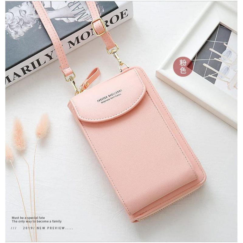 TAS HP SELEMPANG WANITA SLINGBAG WANITA MEGAN BAHAN MINISO PREMIUM-3