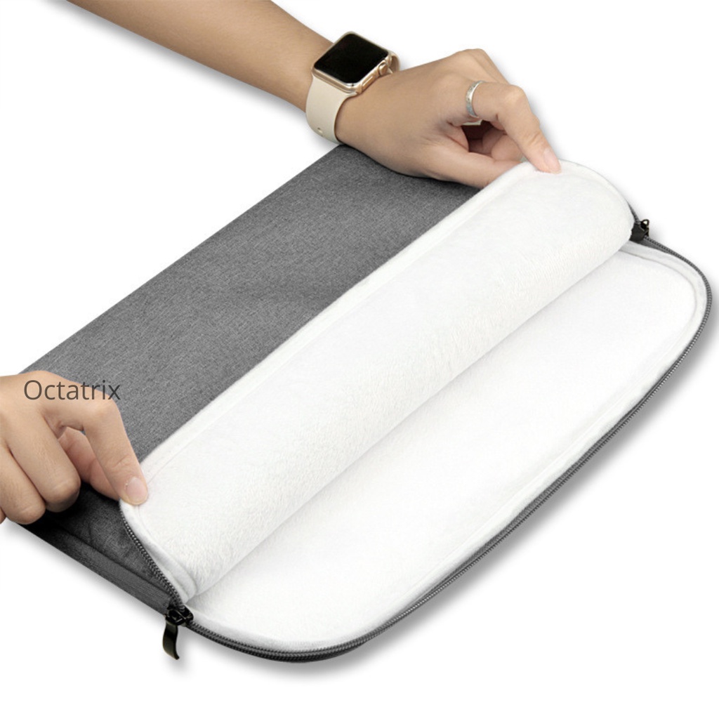 Tas Laptop Slim Premium Canvas Anti Air13 Inch Untuk Macbook / Tas Sleeve Macbook Waterproof For Mac Book Air Pro Retina 13 Inch