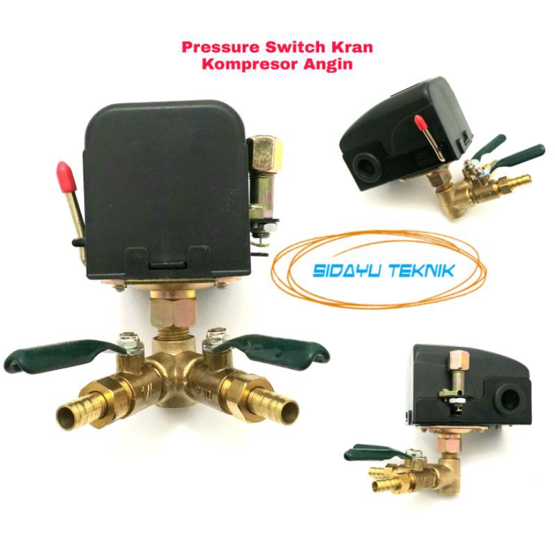 Pressure Switch Kran Kompresor Angin