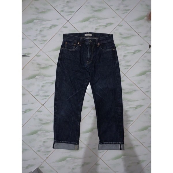 Jeans Selvedge Uniqlo Second