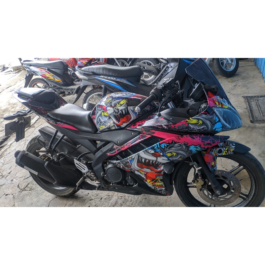 Stiker R15 V2 Decal Full Body R15 V2 Premium Madness Doraemon Glossy DNKZ