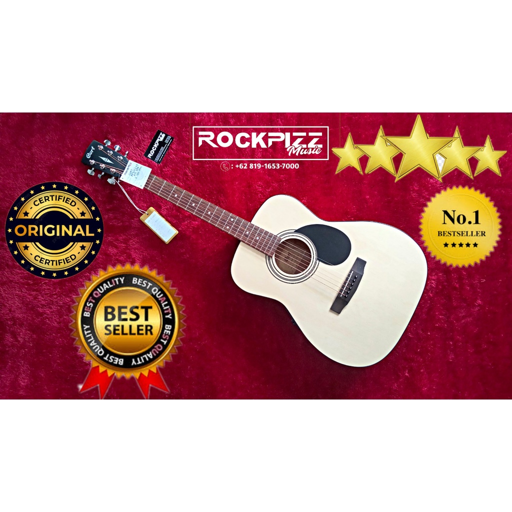 GITAR ACOUSTIC GITAR AKUSTIK ELEKTRIK CORT AF-510 E OP