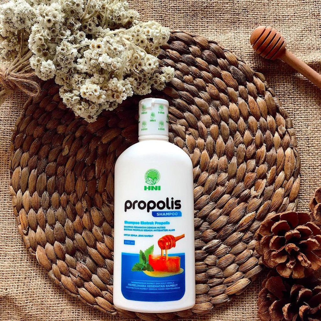 Shampoo Propolis HNI Isi 200 ml Anti Rontok