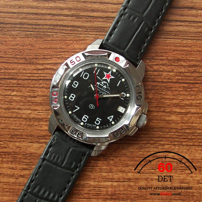 Jam Tangan Vostok Komandirskie Tank Military Rusia Manual Wind Mechanic