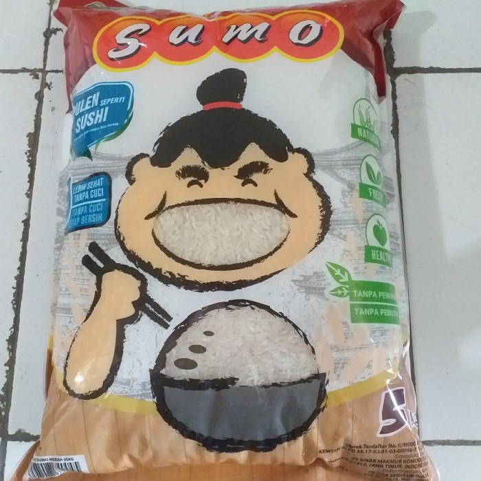

Beras Sumo Merah 5 kg