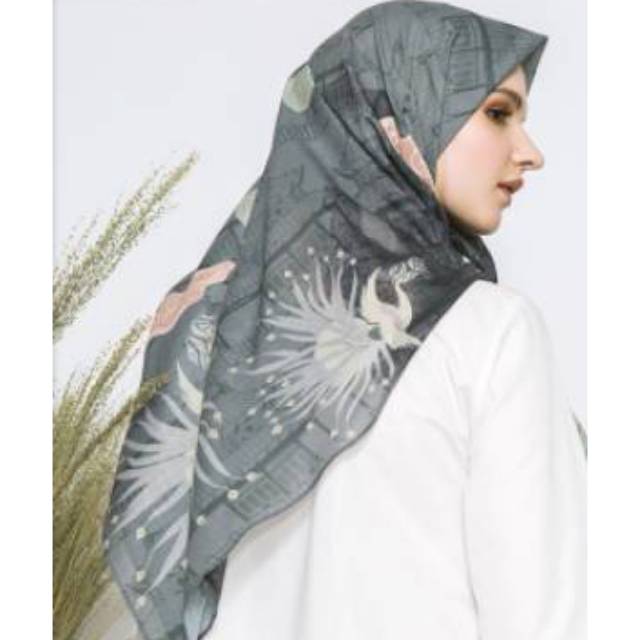 COTTON INK X RIA MIRANDA (Nature Shame Ria Miranda Printed Square Scarf)