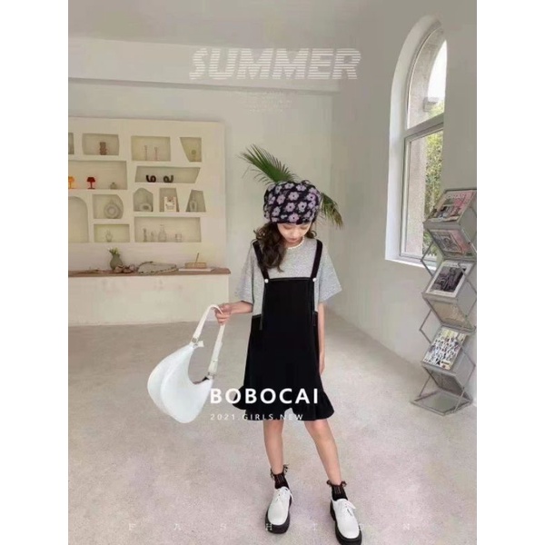 grosir 5 pcs dress anak import