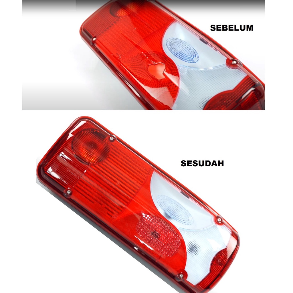 STIKER PERBAIKAN LAMPU MOBIL STIKER MOTOR setiker auto lens repair kit