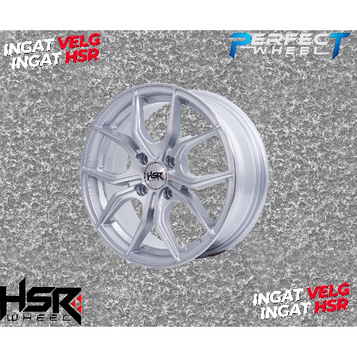 HSR VOODOO LEBAR 6 STANDAR LOOK RING 15 PCD BAUT 4X100 MIRAGE CHERRY CALYA SIGRA