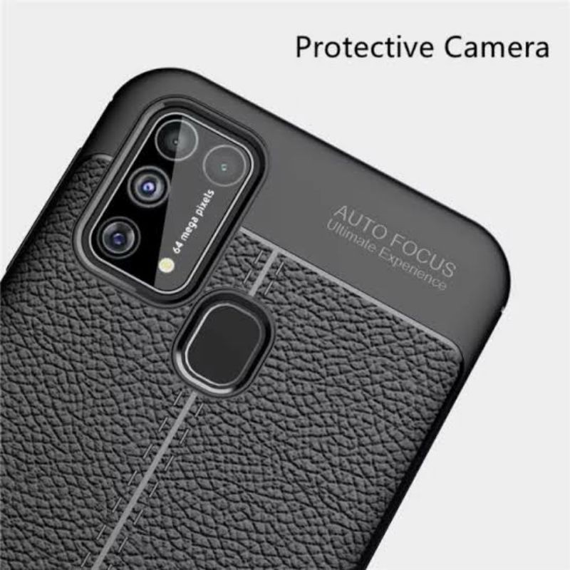 Auto Focus Case Leather Samsung M10 M20 M30 M11 M21 M30S M31 soft auto focus kulit cover Autofocus