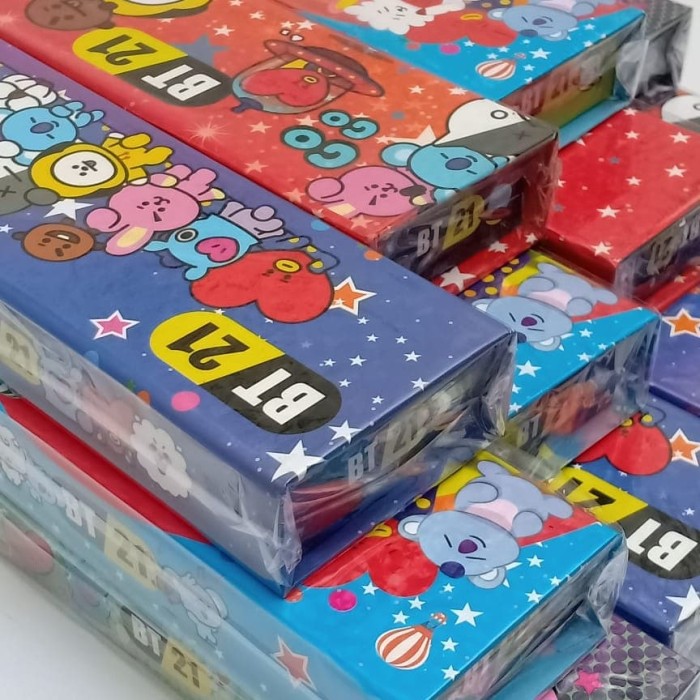 

Kotak pensil hologram BT21/ BTS