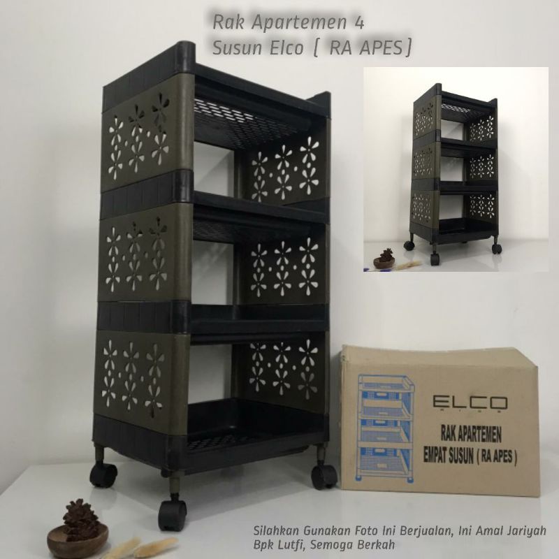 rak apartemen 4 susun elco