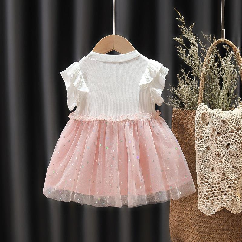 Bayi - 2 TAHUN | Yu-Ri Dress Baby Korea Style - Dress Tutu Fashion Bayi Gaya Elegant Korean Anak Perempuan Dres Pesta