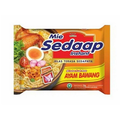 

Sedaap Mie Rebus rasa Ayam Bawang Paket 5 Biji