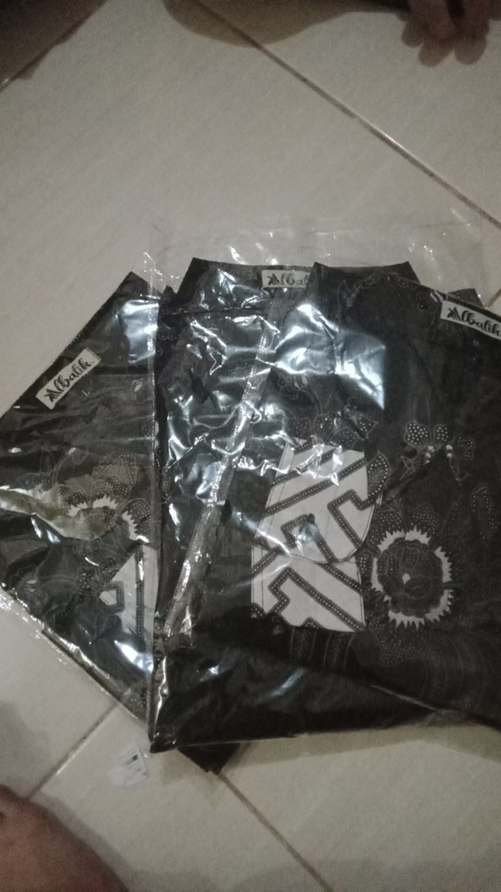 Set Couple Batik Abella Grey Vol.2