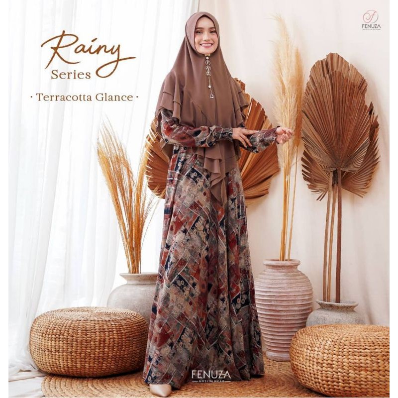 Rainy dress gamis by fenuza size XL