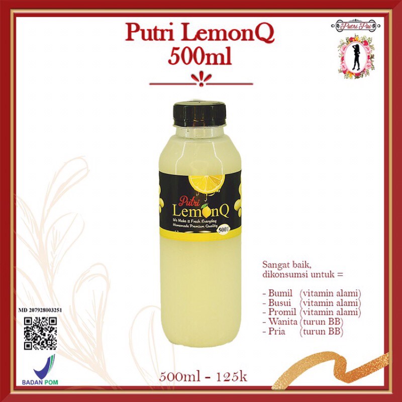 

PUTRI LEMONQ 500ml - PUTRIPAI TANGERANG SELATAN PUTRIPAI TANGSEL