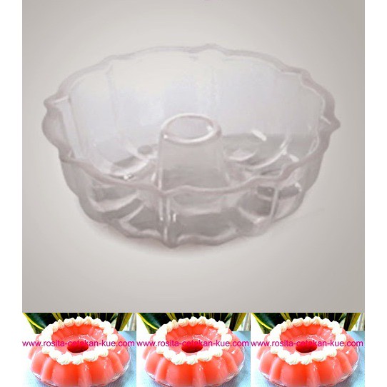 Rozishop Cetakan Puding Besar Plastik