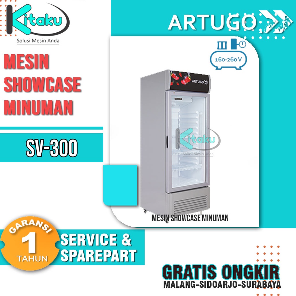 ARTUGO Showcase Cooler SV 300