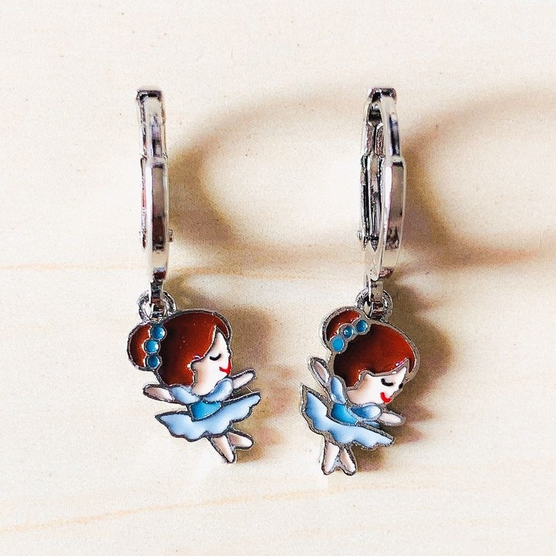 Anting Anak Balerina Girl Silver Xuping