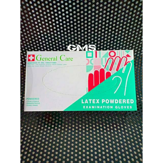 Sarung Tangan Karet Latex  /  Examination Glove / Handscoon Per Box isi 100 Pcs