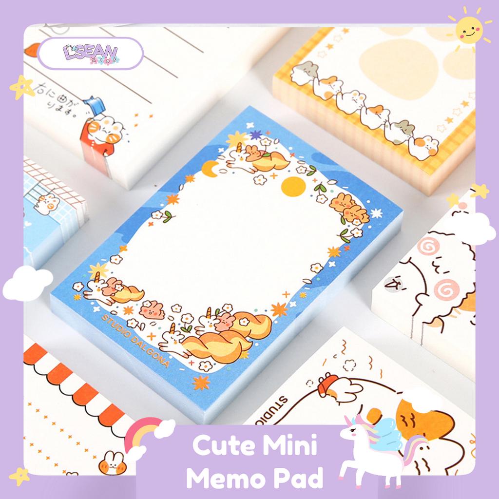 

Memo Note Pad Mini Stickless Motif Lucu Kertas Memo Catatan Kecil Aesthetic Korea