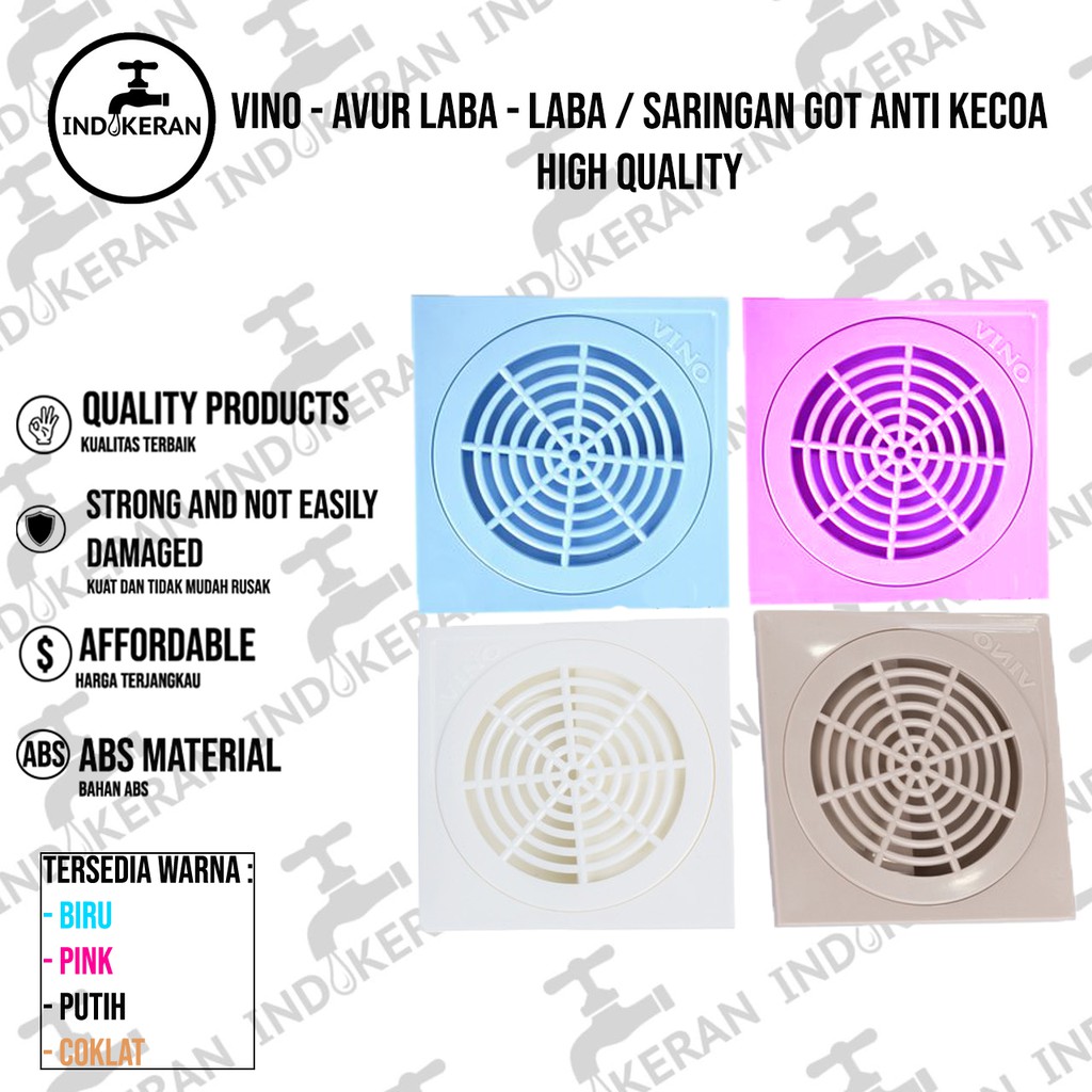 VINO - Avur Laba - Laba / Saringan Got Anti Kecoa - High Quality