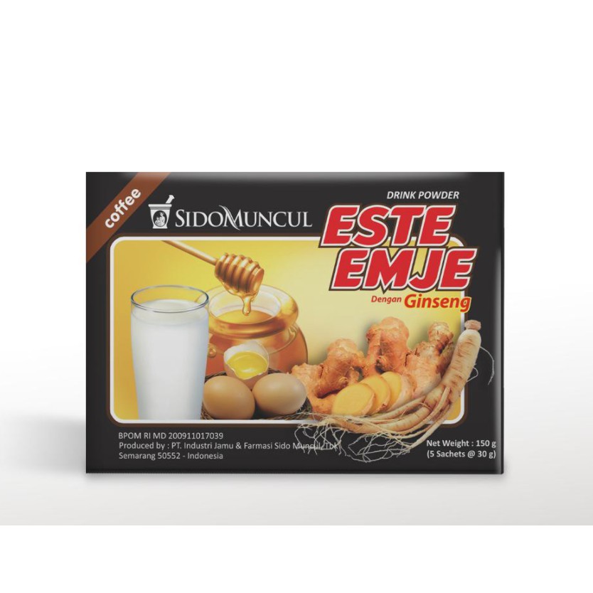 Este Emje STM Kopi Ginseng Sidomuncul Dus Isi 5 Sachet