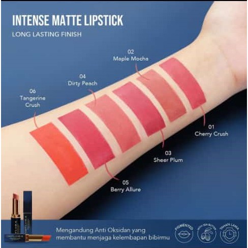 * NCC * Implora Intense Matte Lipstick - Long Lasting Finish Lipstik Make Up Pewarna Peronah Bibir