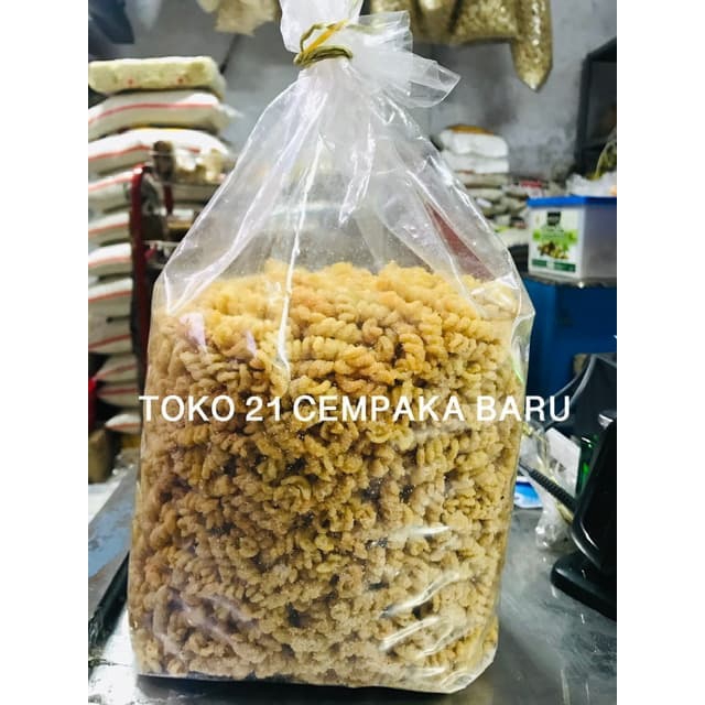 

Makaroni Spiral Goreng ASIN 1 BALL | Makaroni Ulir Spiral Goreng Asin Kiloan Enak Murah Makroni