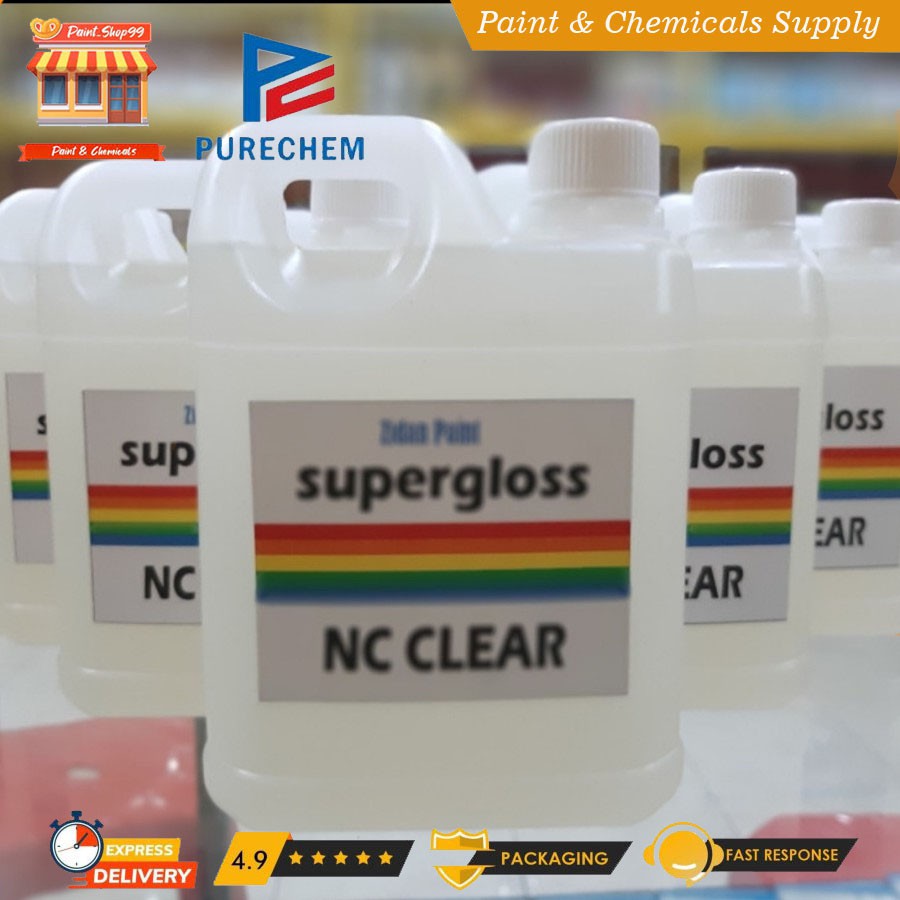 Nc Clear Super Gloss / Pernis Mobil Motor Kayu / 2Ltr