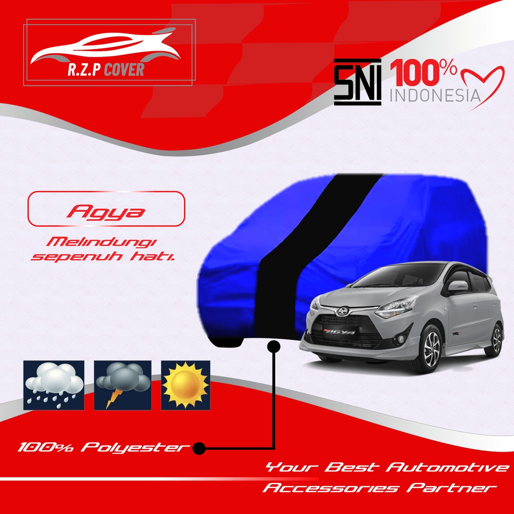 PELINDUNG MOBIL AGYA SARUNG MOBIL AGYA COVER MOBIL AGYA TERBAIK