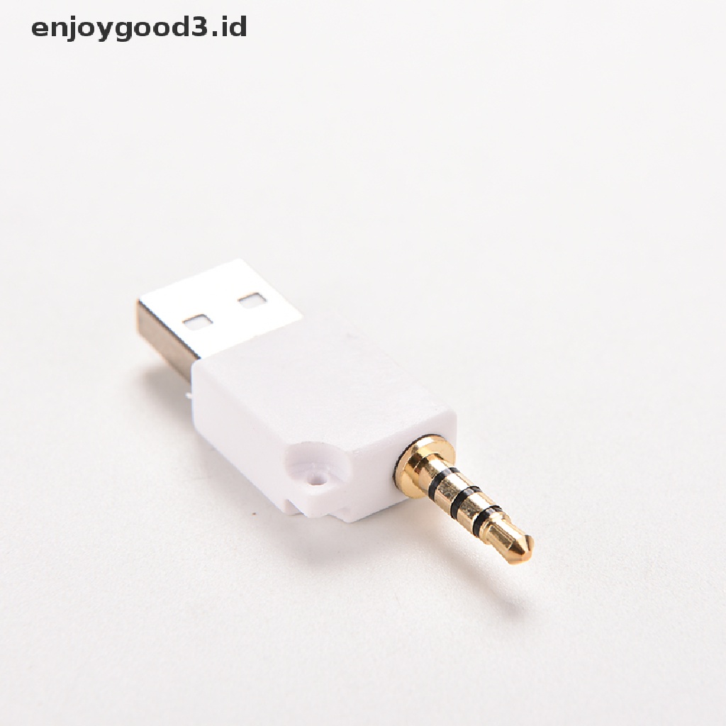 (Rready Stock) Adaptor Converter Jack Audio 3.5 mm Male Ke USB 2.0 Female (ID)