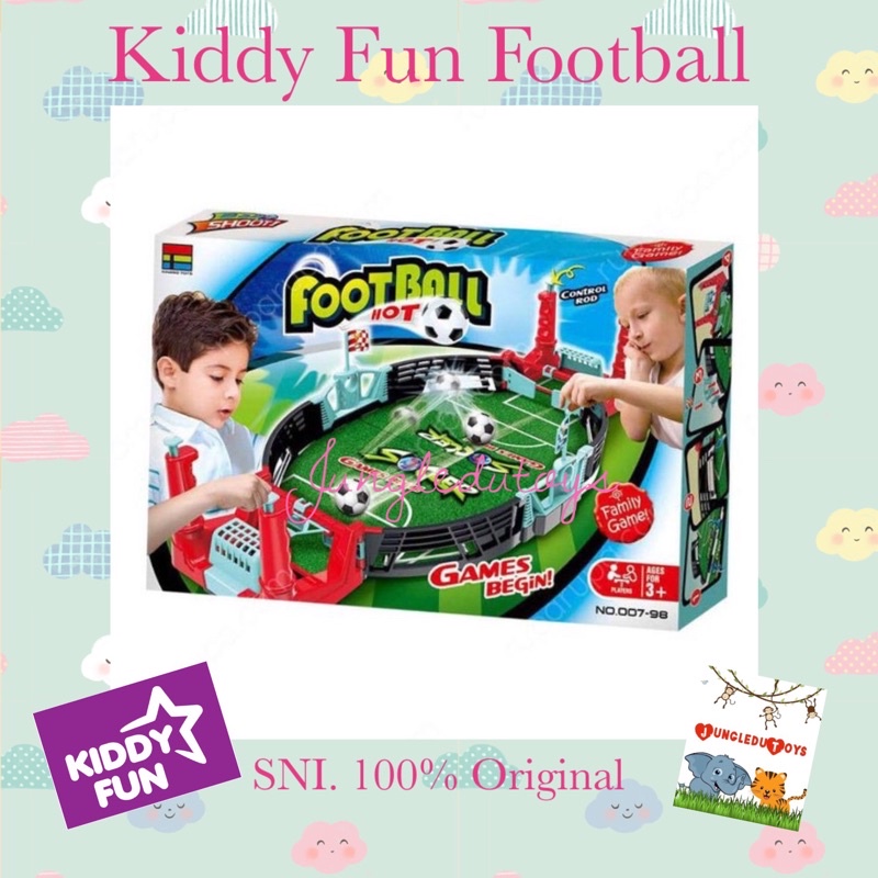 Sepak Bola Anak Kiddy Fun Football Hot Board Game Family Game Futsal Original